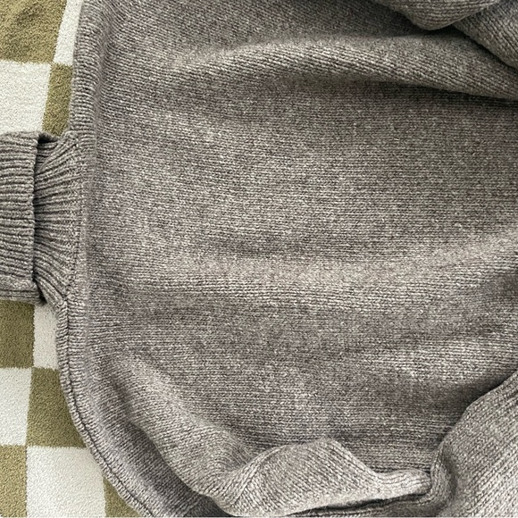 Babaa Men’s Jumper No17 Wool Turtleneck Sweater Dark Mist - Picture 12 of 15